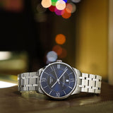 Tissot Chemin Des Tourelles Powermatic 80 Blue Dial Silver Steel Strap Watch for Men - T099.407.11.048.00 Buy Now By Tissot