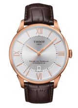 Tissot Chemin Des Tourelles Powermatic 80 Silver Dial Brown Leather Strap Watch For Men - T099.407.36.038.00 Buy Now By Tissot