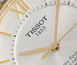Tissot Chemin Des Tourelles Powermatic 80 Cosc Silver Dial Two Tone Steel Strap Watch For Men - T099.408.22.038.00 Buy Now By Tissot