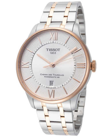 Tissot Chemin des Tourelles Powermatic 80 Silver Dial Two Tone Steel Strap Watch for Men - T099.407.22.038.02 Buy Now By Tissot