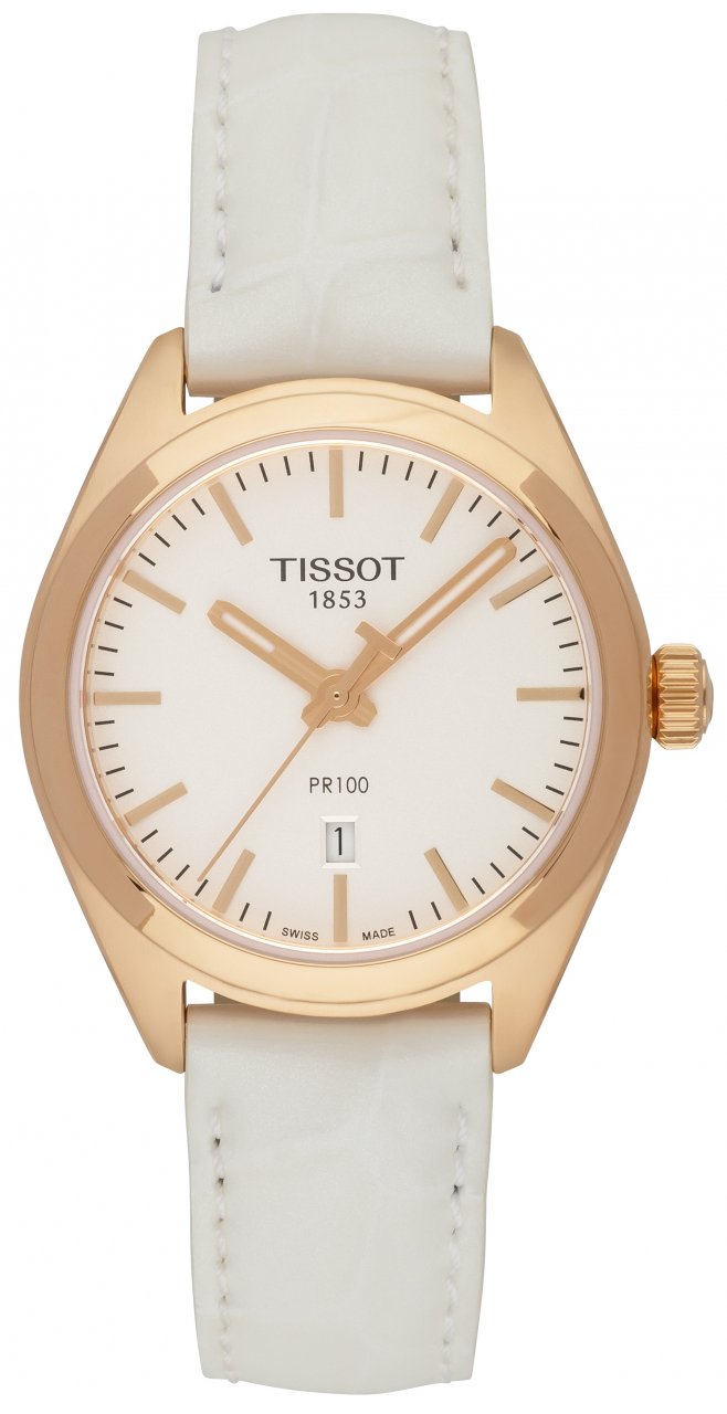 Tissot T Classic PR 100 Lady Silver Dial Watch For Women - T101.210.36.031.01 Buy Now By Tissot