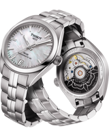 Tissot Chemin Des Tourelles Powermatic 80 Helvetic Silver Dial Silver Steel Strap Watch For Women - T099.207.11.116.00 Buy Now By Tissot