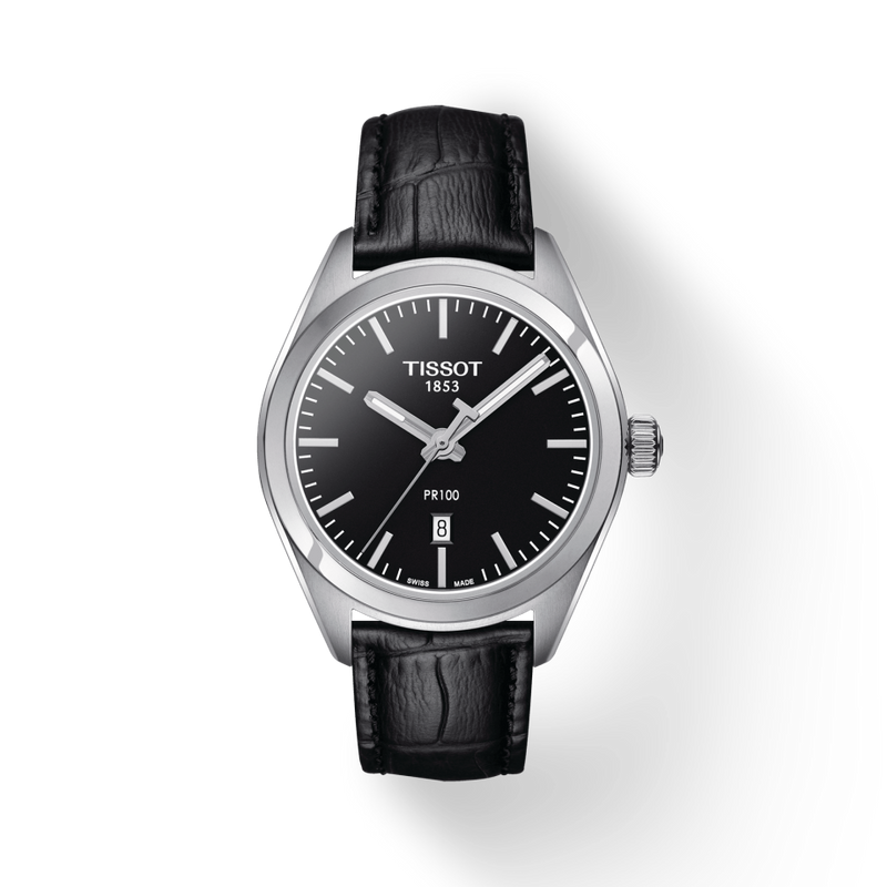 Tissot PR 100 Lady Quartz Sport Chic Watch For Women - T101.210.16.051.00 Buy Now By Tissot