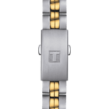 Tissot T Classic PR 100 Sport Chic White Dial Two Tone Steel Strap Watch For Women - T101.210.22.031.00 Buy Now By Tissot