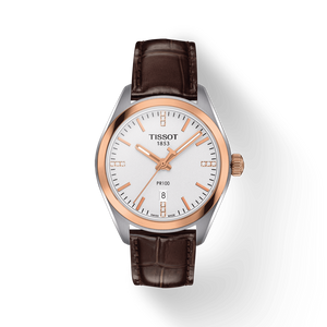 Tissot PR 100 Lady Diamonds Watch For Women - T101.210.26.036.00