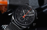 Tissot T Classic PR 100 Chronograph Black Dial Black Mesh Bracelet Watch For Men - T101.417.33.051.00 Buy Now By Tissot