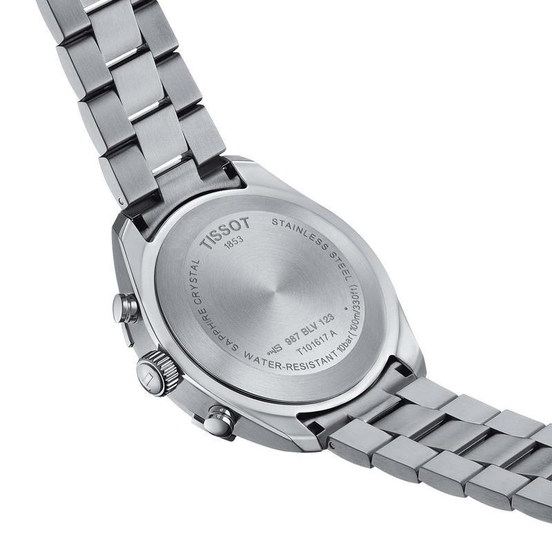 Tissot PR 100 Sport Quartz Chronograph Blue Dial Silver Steel Strap Watch For Men - T101.617.11.041.00 Buy Now By Tissot