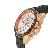 Tissot V8 Quartz Chronograph White Dial Black Rubber Strap Watch For Men - T106.417.36.031.00 Buy Now By Tissot