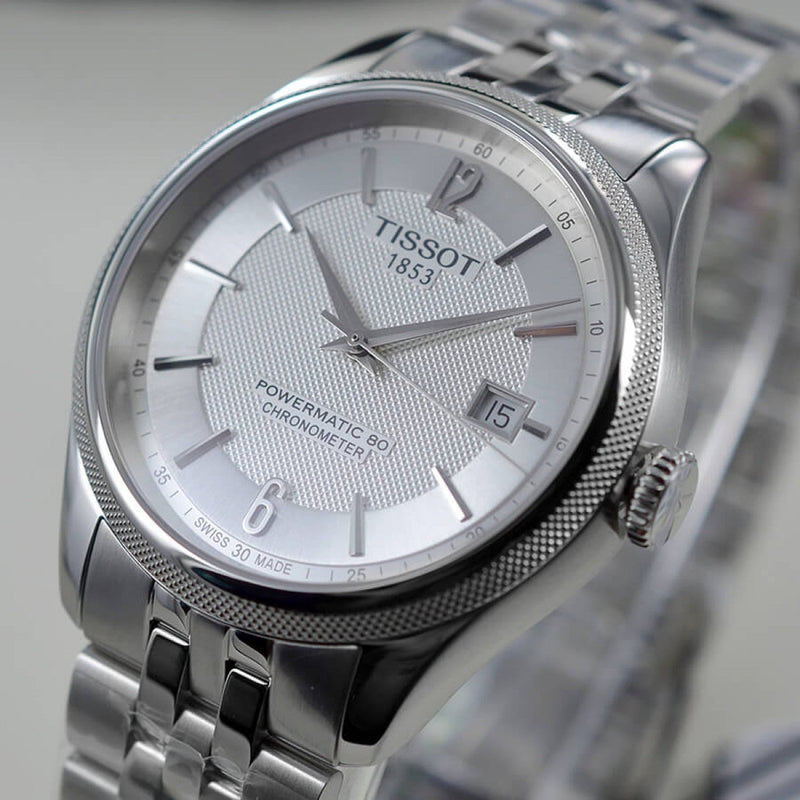 Tissot Ballade Powermatic 80 Cosc Silver Dial Silver Steel Strap Watch For Men - T108.408.11.037.00 Buy Now By Tissot