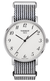 Tissot T Classic Everytime Medium White Dial Two Tone NATO Strap Watch for Women - T109.410.18.032.00 Buy Now By Tissot