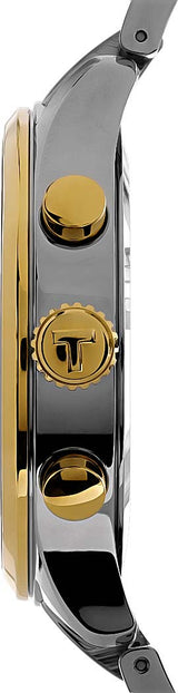 Tissot T Sport Chrono XL Classic Gold Dial Two Tone Steel Strap Watch for Men - T116.617.22.021.00 Buy Now By Tissot