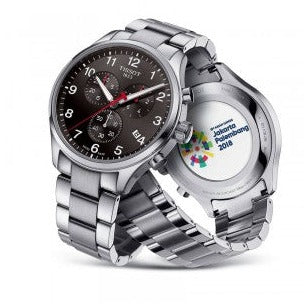 Tissot Chrono XL Quartz Asian Games Edition Black Dial Silver Steel Strap Watch For Men - T116.617.11.057.02 Buy Now By Tissot
