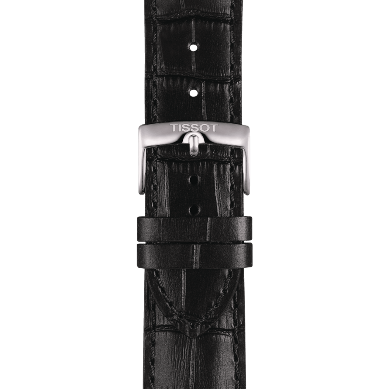 Tissot Chrono XL Classic Black Dial Black Leather Strap Watch For Men - T116.617.16.057.00