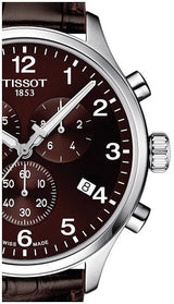 Tissot T Sport Chrono XL Classic Brown Dial Brown Leather Strap Watch For Men - T116.617.16.297.00 Buy Now By Tissot