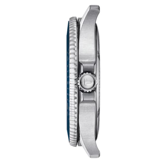 Tissot Seastar 1000 Black Dial Silver Steel Strap Watch For Men - T120.410.11.051.00 Buy Now By Tissot