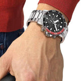 Tissot Seastar 1000 Chronograph Black Dial Silver Steel Strap Watch For Men - T120.417.11.051.01 Buy Now By Tissot