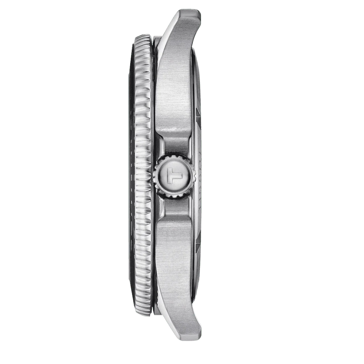Tissot Seastar 1000 Black Dial Silver Steel Strap Watch For Men - T120.410.11.051.00