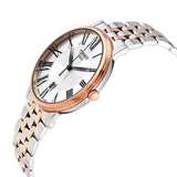 Tissot Carson Premium White Dial Two Tone Steel Strap Watch For Men - T122.410.22.033.00 Buy Now By Tissot