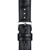 Tissot Carson Premium Chronograph Silver Dial Black Leather Strap Watch For Men - T122.417.16.033.00 Buy Now By Tissot