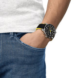 Tissot T Sport Supersport Chrono Tour De France Black Dial Black Nylon Strap Watch for Men - T125.617.17.051.00 Buy Now By Tissot