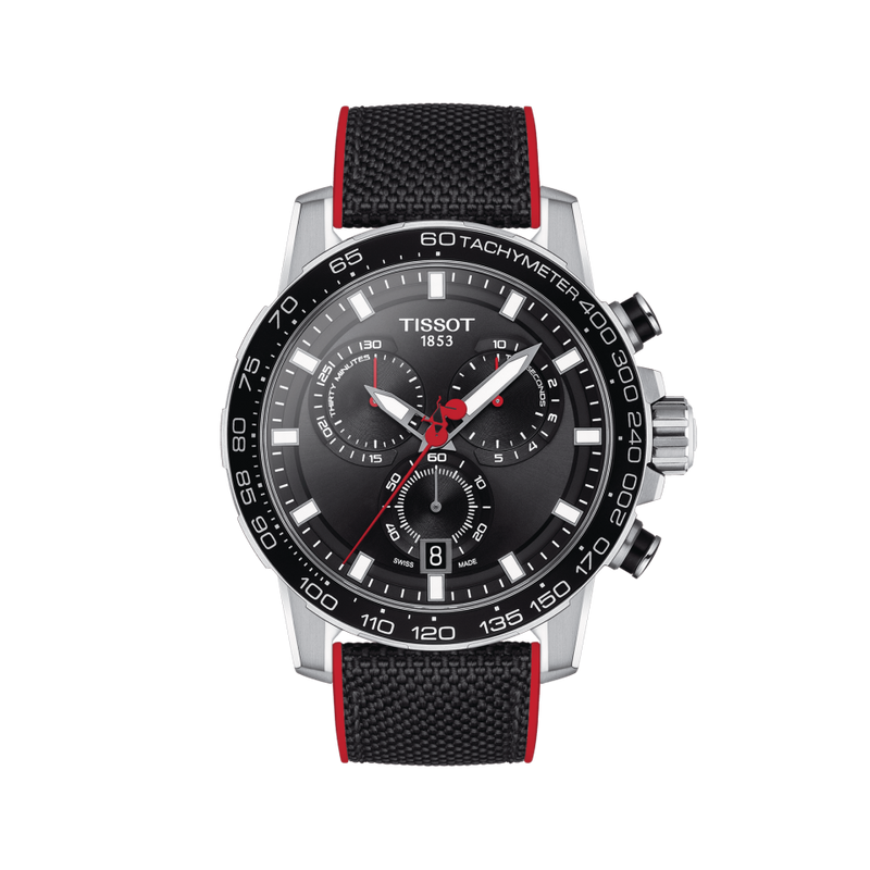 Tissot Supersport Vuelta Special Edition Chrono Black Dial Black Nylon Strap Watch for Men - T125.617.17.051.01 Buy Now By Tissot