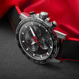 Tissot Supersport Vuelta Special Edition Chrono Black Dial Black Nylon Strap Watch for Men - T125.617.17.051.01 Buy Now By Tissot