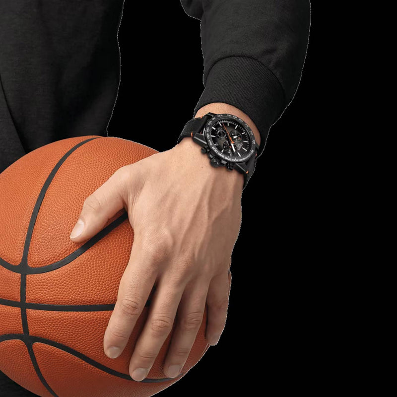 Tissot Supersport Chrono Grey Dial Black Nylon Strap Watch For Men - T125.617.36.081.00 Buy Now By Tissot