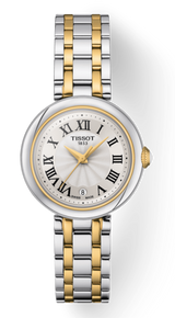 Tissot Bellissima Small Lady Mother of Pearl Dial Two Tone Steel Strap Watch For Women - T126.010.22.013.00 Buy Now By Tissot