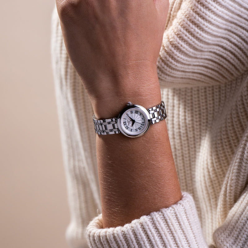 Tissot Bellissima Small Lady Silver Dial Silver Steel Strap Watch For Women - T126.010.11.013.00 Buy Now By Tissot