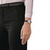 Tissot Bellissima Small Lady Silver Dial Black Leather Strap Watch For Women - T126.010.16.013.00 Buy Now By Tissot
