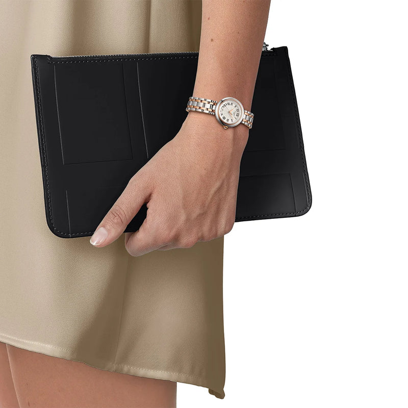 Tissot Bellissima Small Lady White Dial Two Tone Steel Strap Watch For Women - T126.010.22.013.01 Buy Now By Tissot