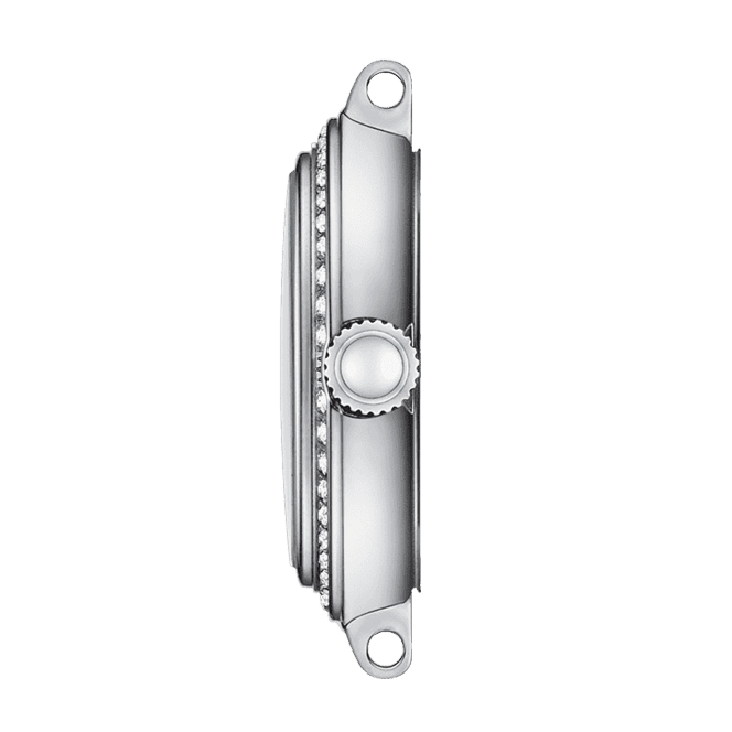 Tissot Bellissima Small Lady Diamonds Silver Dial Silver Steel Strap Watch For Women - T126.010.61.113.00 Buy Now By Tissot