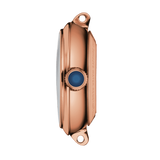 Tissot Bellissima Automatic Silver Dial Brown Leather Strap Watch For Women - T126.207.36.013.00