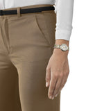 Tissot Bellissima Small Lady Mother of Pearl Dial Two Tone Steel Strap Watch For Women - T126.010.22.013.00