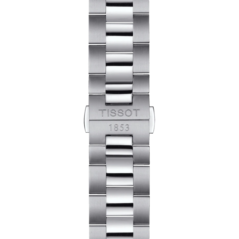 Tissot Gentleman Powermatic 80 Silicium Black Dial Silver Steel Strap Watch For Men - T127.407.11.061.01 Buy Now By Tissot