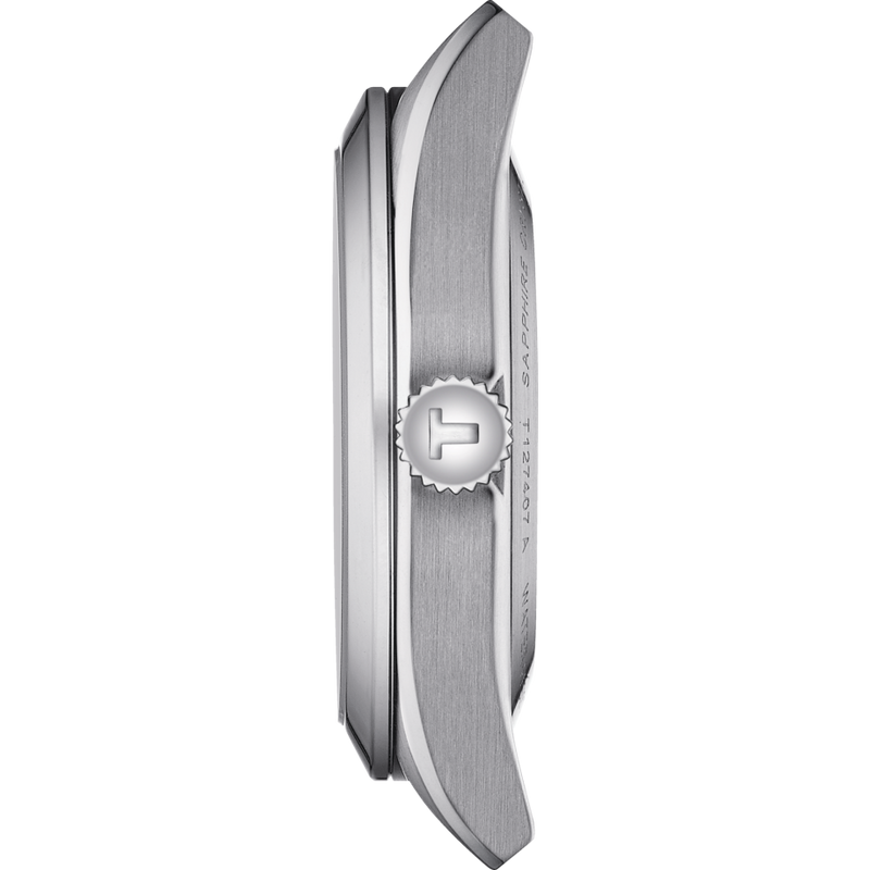 Tissot Gentleman Powermatic 80 Silicium Blue Dial Black Leather Strap Watch For Men - T127.407.16.041.01 Buy Now By Tissot
