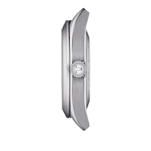 Tissot Gentleman Powermatic 80 Silicium Ice Blue Silver Steel Strap Watch For Men - T127.407.11.351.00 Buy Now By Tissot