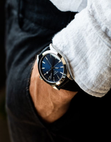 Tissot Gentlemen Blue Dial Black Leather Strap Watch for Men - T127.410.16.041.01 Buy Now By Tissot
