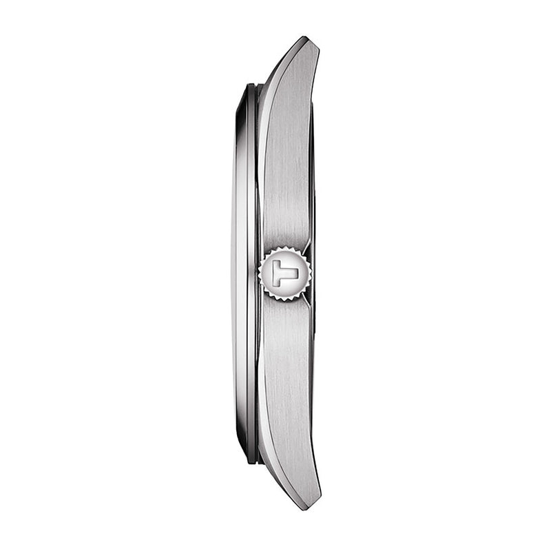 Tissot Gentleman Black Dial Black Leather Strap Watch For Men - T127.410.16.051.00 Buy Now By Tissot