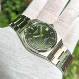 Tissot PRX Powermatic 80 Green Dial Silver Steel Strap Watch for Men - T137.207.11.091.00