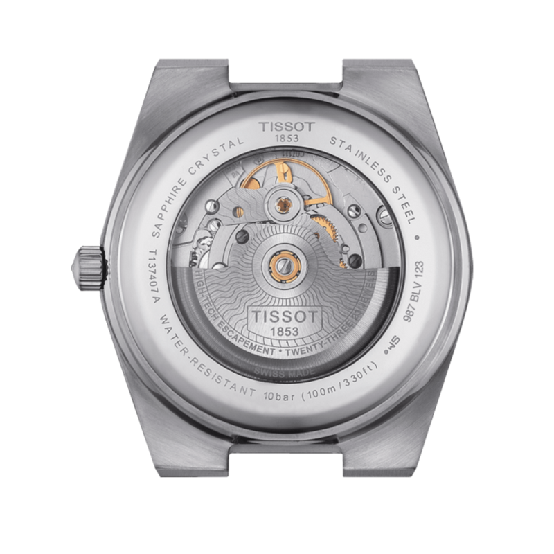 Tissot PRX Powermatic 80 Green Dial Silver Steel Strap Watch For Men - T137.407.11.091.00 Buy Now By Tissot