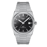 Tissot PRX Powermatic 80 Black Dial Silver Steel Strap Watch For Men - T137.407.11.051.00 Buy Now By Tissot