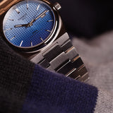 Tissot PRX Powermatic 80 Gradient Blue Dial Silver Steel Strap Watch for Men - T137.407.11.351.01
