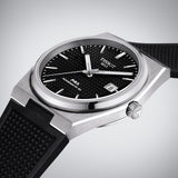 Tissot PRX Black Dial Black Rubber Strap Watch For Men - T137.410.17.051.00 Buy Now By Tissot
