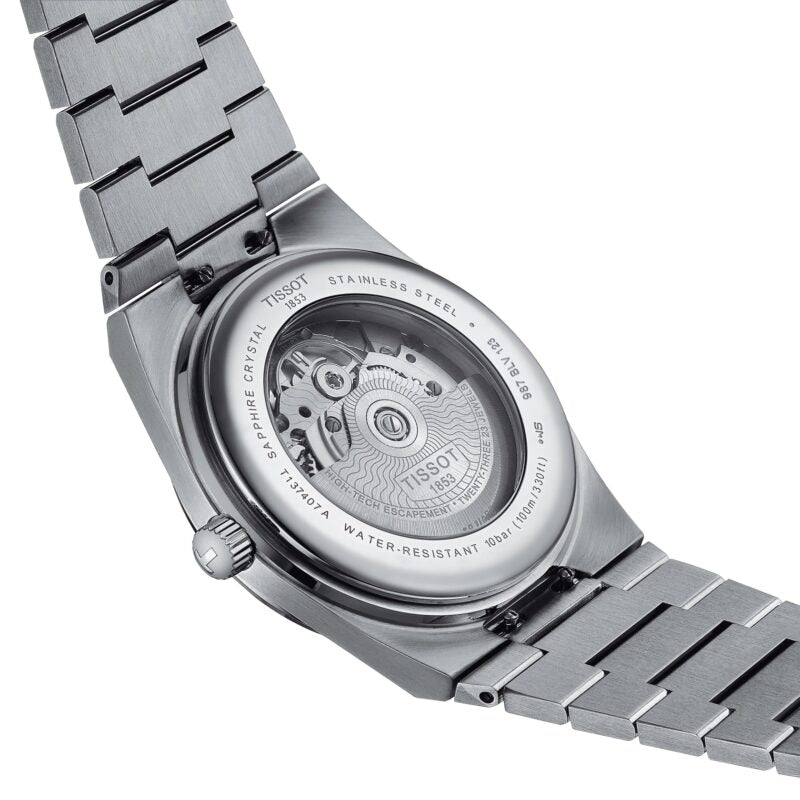 Tissot PRX Powermatic 80 Gradient Blue Dial Silver Steel Strap Watch for Men - T137.407.11.351.01 Buy Now By Tissot