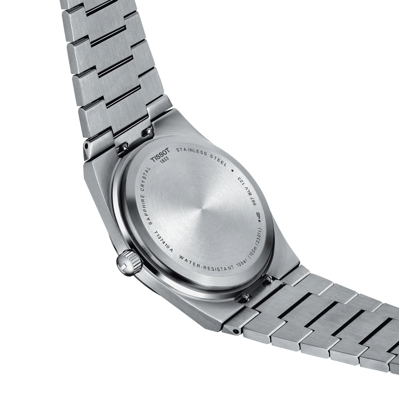 Tissot PRX Quartz Light Green Dial Silver Steel Strap Watch for Men - T137.410.11.091.01 Buy Now By Tissot
