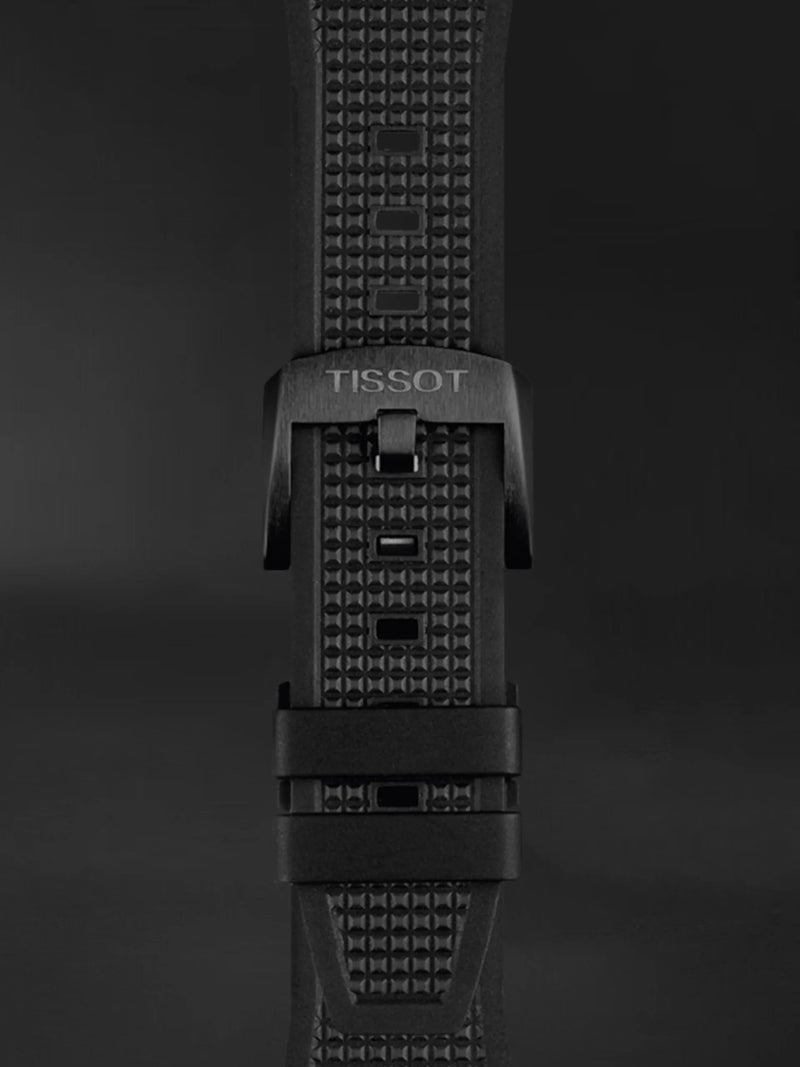 Shop Tissot PRX Powermatic 80 Carbon Black Dial Black Rubber Strap Watch for Men - T137.907.97.201.00 in USA