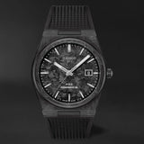 Shop Tissot PRX Powermatic 80 Carbon Black Dial Black Rubber Strap Watch for Men - T137.907.97.201.00 in USA
