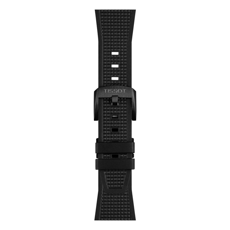 Shop Tissot PRX Powermatic 80 Carbon Black Dial Black Rubber Strap Watch for Men - T137.907.97.201.00 in USA