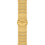Tissot PRX Powermatic 80 Gold Dial Gold Steel Strap Watch for Men - T137.207.33.021.00